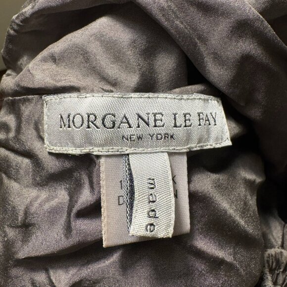 Silk + Tulle Morgane Le Fay Charcoal Gray Ball Skirt - Romantic & Rare - XS,S,M - Picture 6 of 17